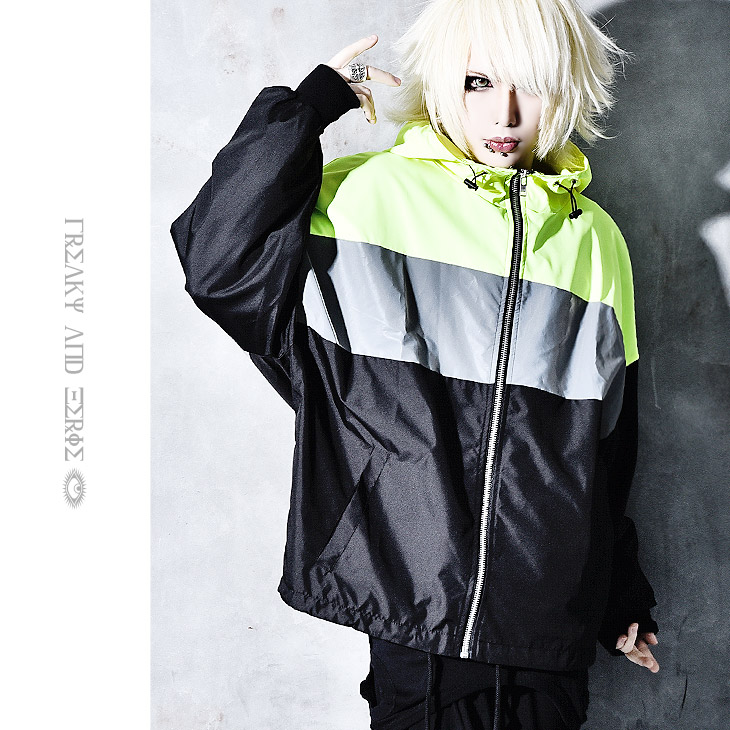 大割引人気爆発のv系 ヴィジュアル系 ファッション 派手 ジャケット 蛍光 ナイロンジャケット メンズ ライトアウター メンズ マウンテンパーカー ロック ファッション 個性的 服 メンズ 原宿系 ジャケット 韓国 レディース 愛朔 ホスト 春 春服 Oz オズ オルターベノム