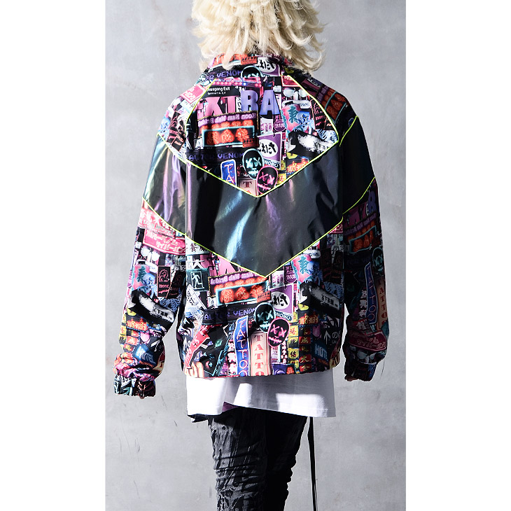 驚きの値段 コート ジャケット ファッション ヴィジュアル系 ジャケット メンズ V系 リフレクタージャケット オルターベノム Venomv Alter パーカー ヴィジュアル系 ジップパーカー V系 パーカー V系 服 派手な ナイロンジャケット ジャケット ファッション ロック