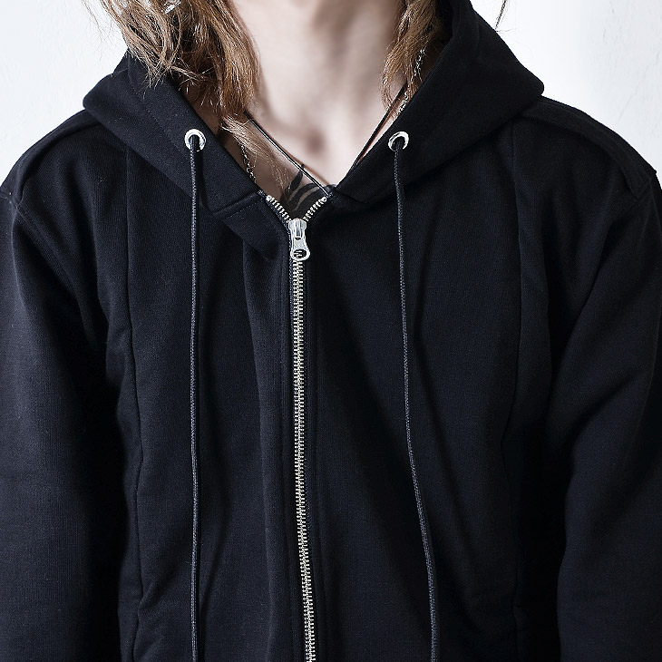 限定価格セール Minority Super Long Zip Hoodie V系 メンズ パーカー ヴィジュアル系 ファッション パーカー ブランド ロック ファッション ロングパーカー メンズ モード系 メンズ パーカー 病みかわいい ジップパーカー メンズ 原宿系ファッション ユニ