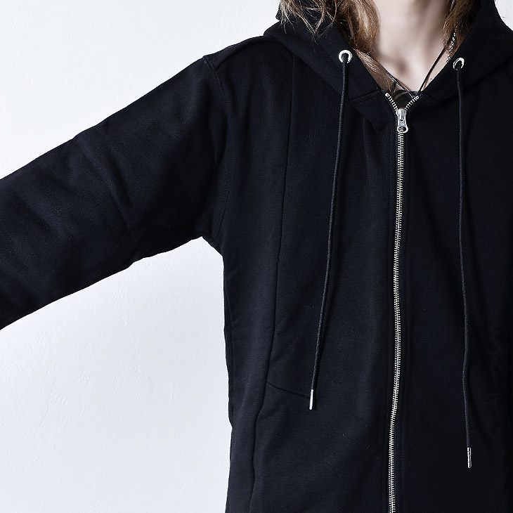 Minority Super Long Zip Hoodie V系 メンズ パーカー ヴィジュアル系 ファッション パーカー ブランド ロック ファッション ロングパーカー メンズ モード系 メンズ パーカー 病みかわいい ジップパーカー メンズ 原宿系ファッション ユニセックス ホスト 衣装 Sgcc Bm