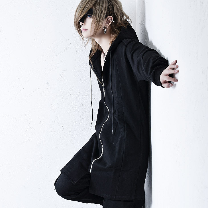 Super Long 原宿系ファッション Zip ホスト メンズ V系 Hoodie パーカー ジップパーカー ヴィジュアル系 ブランド ロック ロングパーカー パーカー Minority ファッション ファッション メンズ モード系 メンズ Minority Super Long Zip Hoodie V系 メンズ