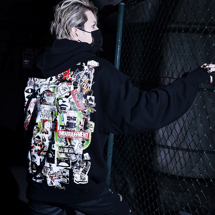 21年秋冬新作 Venomv オルターベノム Hoodie Poor 個性的 オルターベノム Venomv Alter 原宿系 Alter Hoodie Alter Security Poor Security パーカー 派手 な 服 V系 メンズ パーカー プルパーカー ストリート パーカー ブランド メンヘラ 服 病みかわいい