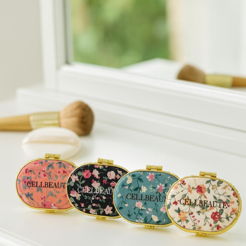 楽天市場】コンパクトミラー ラウンド 【薔薇雑貨 花柄 ローズ ハンド