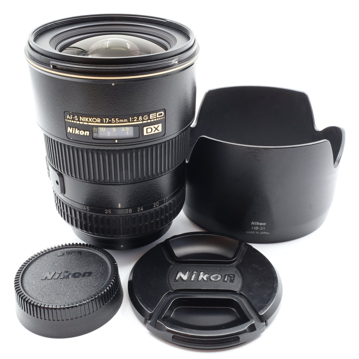 【中古】【１年言いはなつ】【並品】Nikon AF-S DX Zoom-NIKKOR 17-55粍 F2.8G IF-ED