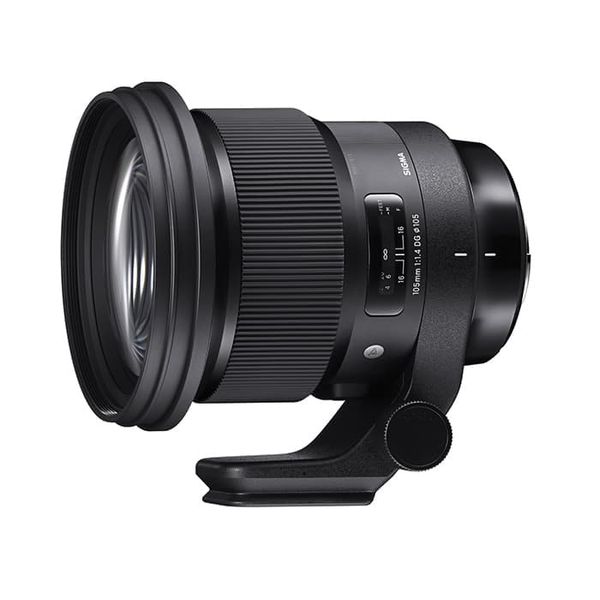 【中古】【１年引き受ける】【美品】SIGMA Art 105粍 F1.4 DG HSM (キヤノンEF用)