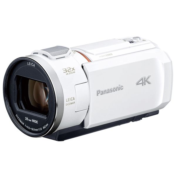 【中古】【１年引き請ける】【美品】Panasonic HC-VZX2M-W 白いこと