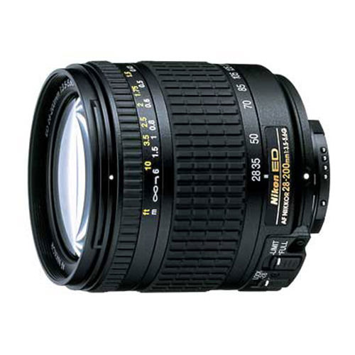 【中古】【1年保証】【美品】Nikon AF Zoom-Nikkor 28-200mm F3.5-5.6G IF-ED (ブラック)|Premier Camera -プレミアカメラ-