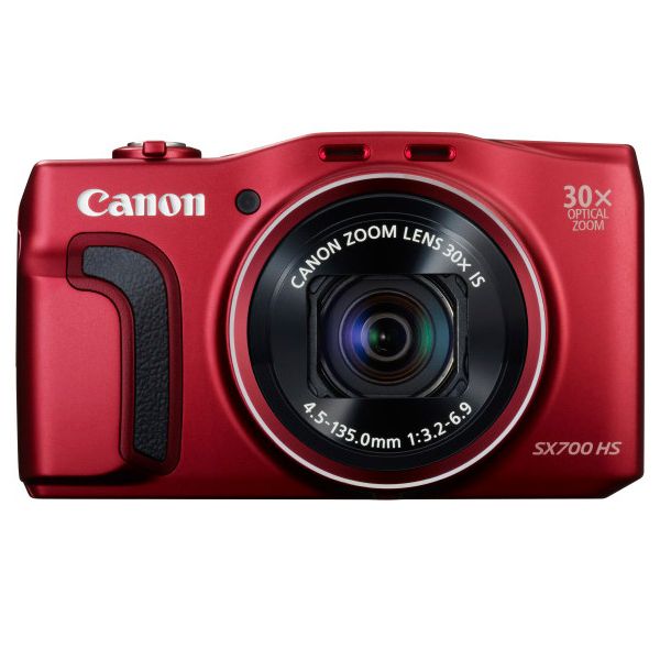 【中古】【１年引きうける】【美品】Canon PowerShot SX700 HS 赤いこと