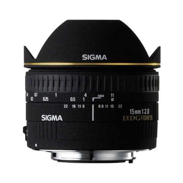 【中古】【1年保証】【美品】SIGMA 15mm F2.8 EX DG DIAGONAL FISHEYE (ニコンF用)|Premier Camera -プレミアカメラ-