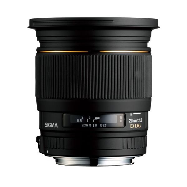 【中古品】SIGMA 単焦点広角レンズ 20mm F1.8 EX DG ASPHERICAL RF ソニー用 フルサイ(中古品) pre712610_1.jpg
