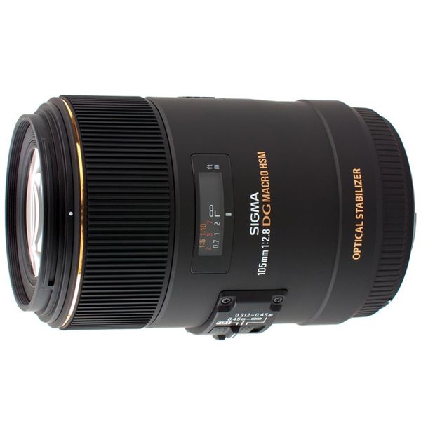 【中古】【１年保証】【美品】SIGMA MACRO 105mm F2.8 EX DG OS HSM (ソニーA用)