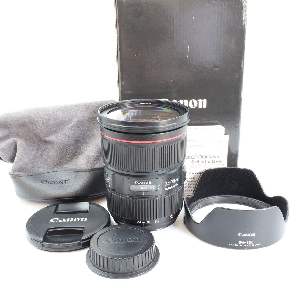 【中古】【1年保証】【良品】Canon EF 24-70mm F2.8L II USM