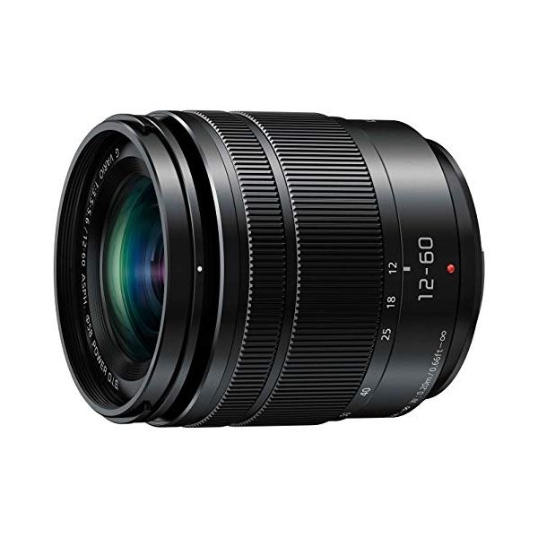【中古】【１年引き請ける】【美品】Panasonic LUMIX G VARIO 12-60粍 F3.5-5.6 ASPH. POWER O.I.S [H-FS12060]