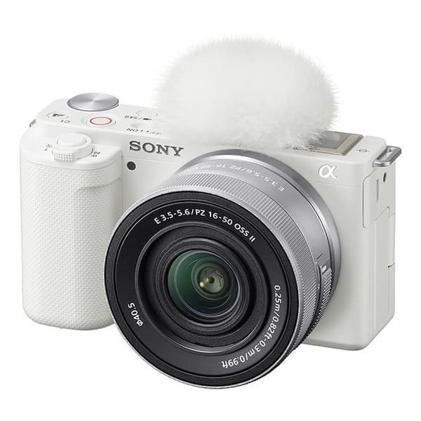 【中古】【１年保証】【美品】SONY VLOGCAM ZV-E10 パワーズームレンズキット (PZ 16-50mm II) ホワイト [ZV-E10K W]｜Premier Camera -プレミアカメラ-