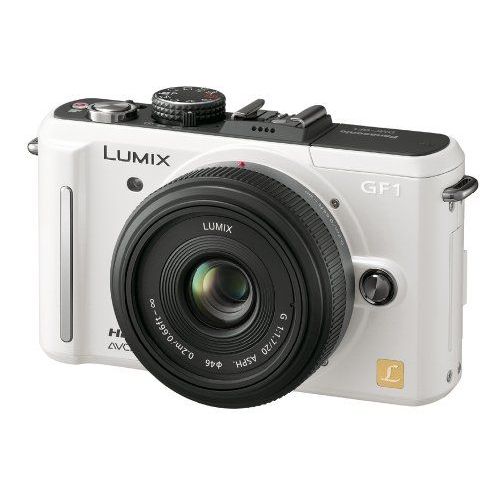 【中古】【1年保証】【美品】Panasonic LUMIX DMC-GF1 パンケーキレンズ ホワイト|Premier Camera -プレミアカメラ-