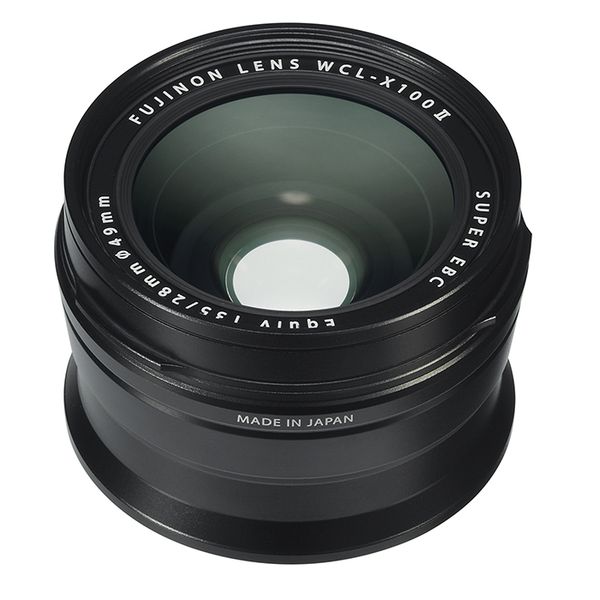 【中古】【１年保証】【美品】FUJIFILM ワイドコンバージョンレンズ WCL-X100 II ブラック