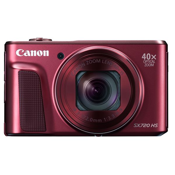 【中古】【１年引きうける】【美品】Canon PowerShot SX720 HS 赤いこと