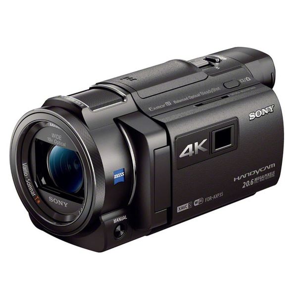 【中古】【１年保証】【美品】SONY 4Kビデオカメラ FDR-AXP35 ブラック｜Premier Camera -プレミアカメラ-