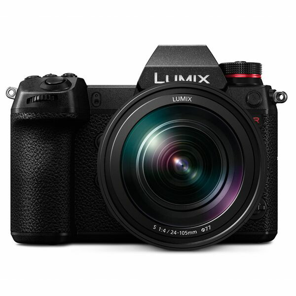 【中古】【１年引き受ける】【美品】Panasonic LUMIX S1R 判定基準望遠レンズ一揃いの道具 黒いこと [DC-S1RM-K]