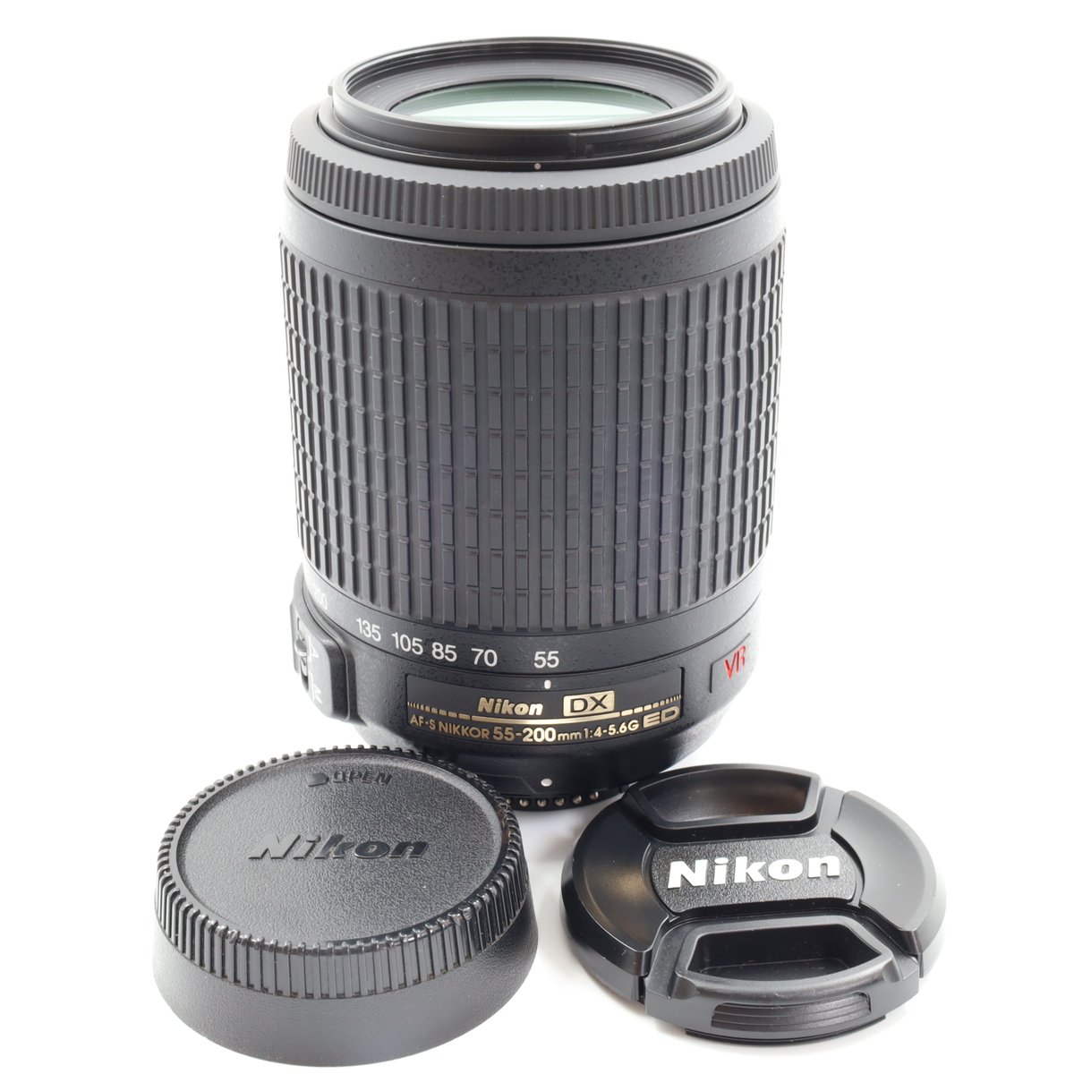 【中古】【１年引き受ける】【並品】Nikon AF-S DX VR Zoom-NIKKOR 55-200粍 F4-5.6G IF-ED