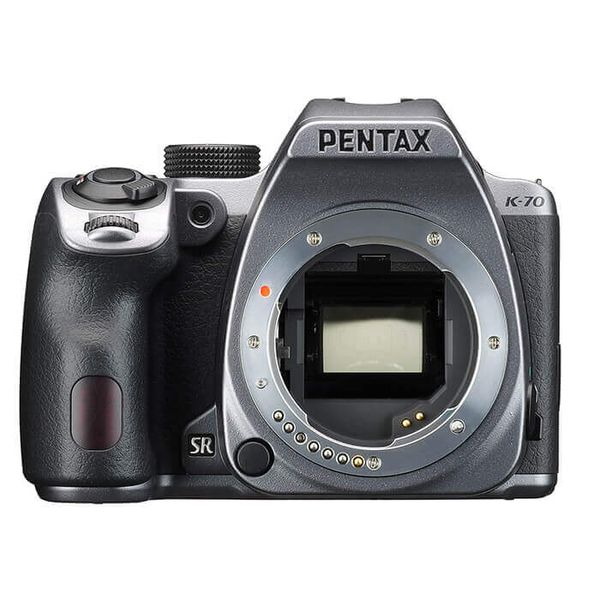 【中古】【１年引き受ける】【美品】PENTAX K-70 上半身 シルキーシルバー