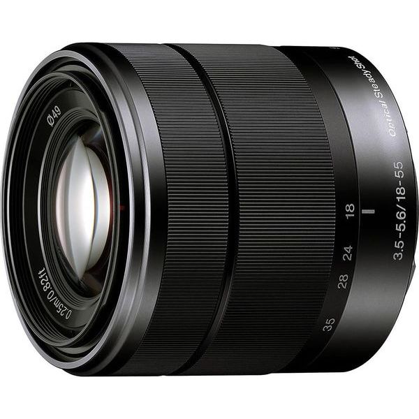 【中古】【1年保証】【美品】SONY E 18-55mm F3.5-5.6 OSS ブラック [SEL1855]