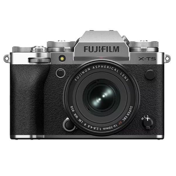 【中古】【１年保証】【美品】FUJIFILM X-T5 XF16-50mm レンズキット シルバー