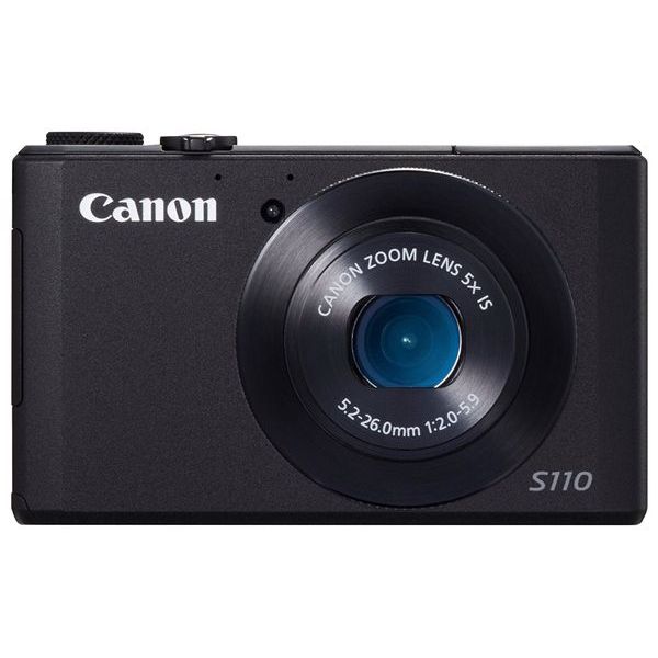 【中古】【１年引きうける】【美品】Canon PowerShot S110 黒いこと
