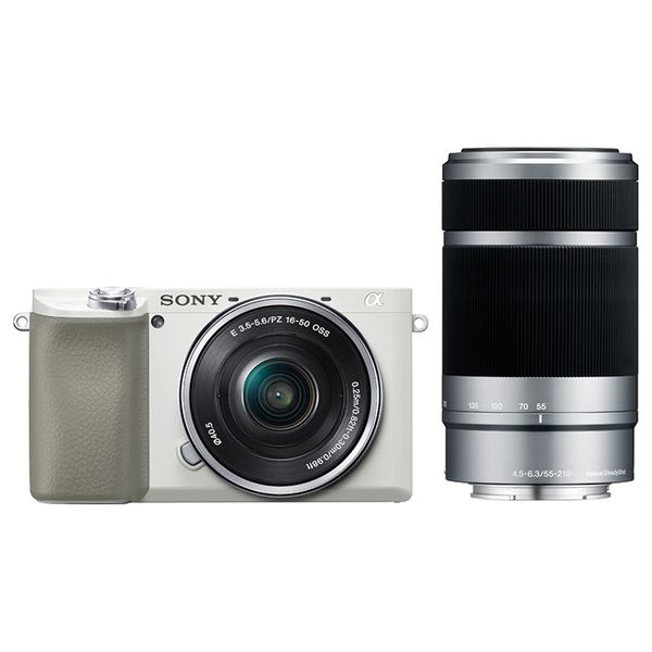 【中古】【１年保証】【美品】SONY α6100 ダブルズームレンズキット ホワイト [ILCE-6100Y]｜Premier Camera -プレミアカメラ-