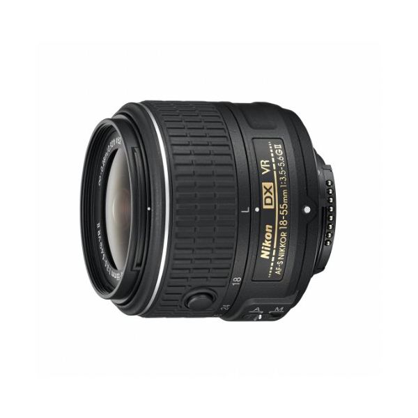 【中古】【１年引き受ける】【美品】Nikon AF-S DX NIKKOR 18-55粍 F3.5-5.6G VR II