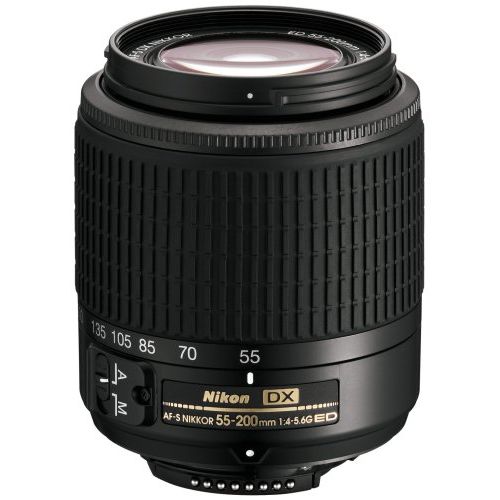 【中古】【１年保証】【美品】Nikon AF-S DX Zoom-NIKKOR 55-200mm F4-5.6G ED (ブラック)｜Premier Camera -プレミアカメラ-