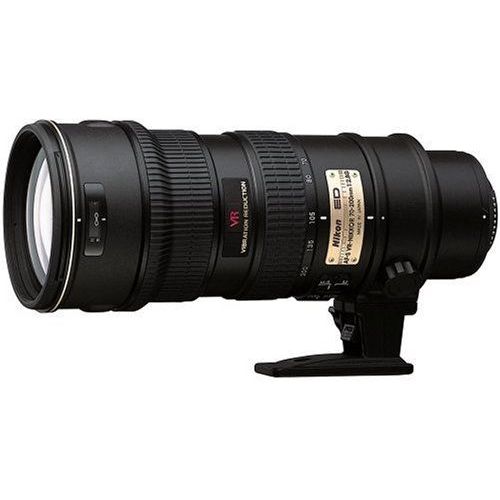 【中古】【１年引きうける】【美品】Nikon AF-S VR Zoom-Nikkor ED 70-200粍 F2.8G (IF) (黒いこと)