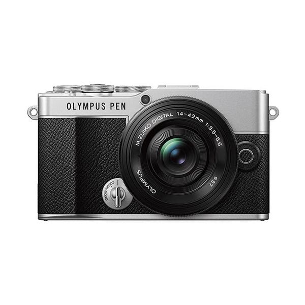 【中古】【１年保証】【美品】OLYMPUS PEN E-P7 14-42mm EZレンズキット シルバー｜Premier Camera -プレミアカメラ-