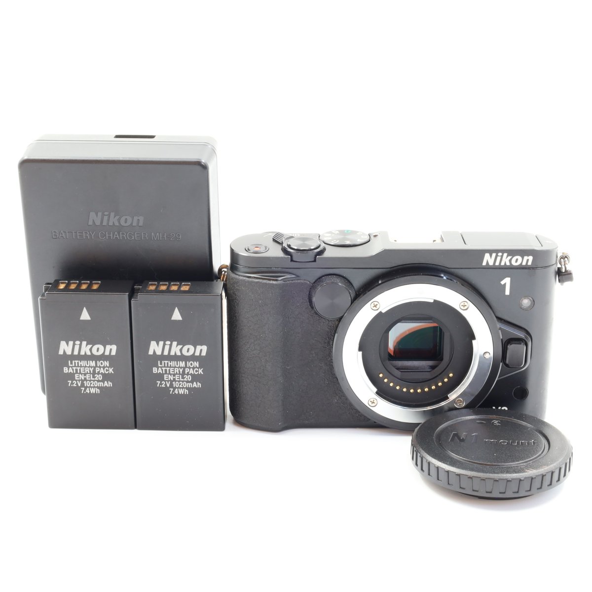 【中古】【１年引き請ける】【並品】Nikon V3 上半身 黒いこと