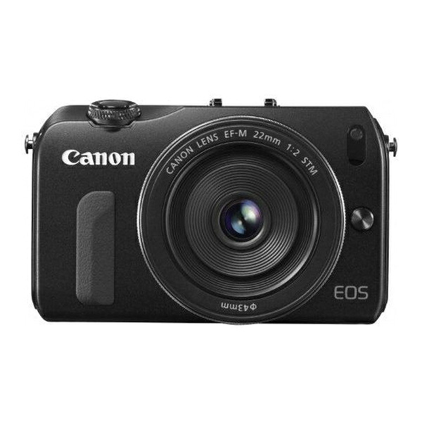 【中古】【１年保証】【美品】Canon EOS M EF-M 22mm F2 STM ブラック｜Premier Camera -プレミアカメラ-