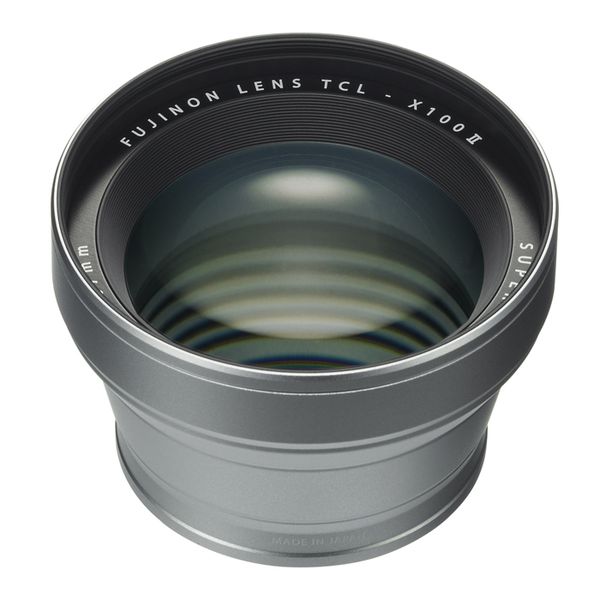 【中古】【1年保証】【美品】FUJIFILM TCL-X100 II シルバー テレコンバージョンレンズ