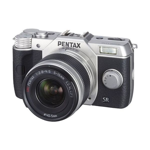 【中古】【1年保証】【美品】PENTAX Q10 ズームレンズキット シルバー|Premier Camera -プレミアカメラ-