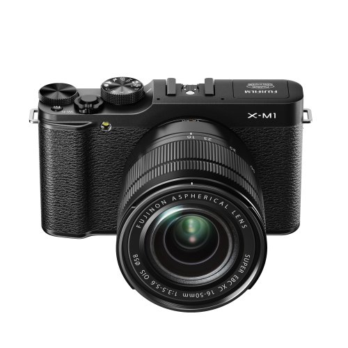 FUJIFILM X-M1 レンズキット ブラック カメラ・ビデオカメラ・光学機器