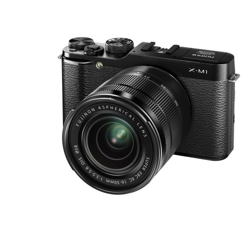 FUJIFILM X-M1 レンズキット ブラック カメラ・ビデオカメラ・光学機器