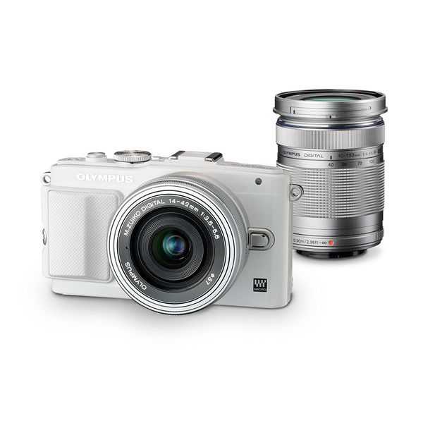 特典付き予約  E−PL6 女性に人気のホワイトカラー、ショット極小で大満足❤️OLYMPUS デジタルカメラ