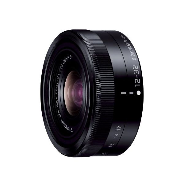 【中古】【1年保証】【美品】Panasonic LUMIX G VARIO12-32mm F3.5-5.6 ASPH. MEGA O.I.S. [H-FS12032] ブラック