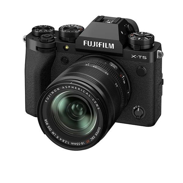 【中古】【１年引きうける】【美品】FUJIFILM X-T5 XF18-55粍 水晶体一揃いの道具 黒いこと ミラーレス一眼カメラ-カメラ・ビデオカメラ・光学機器-TV・オーディオ・カメラ