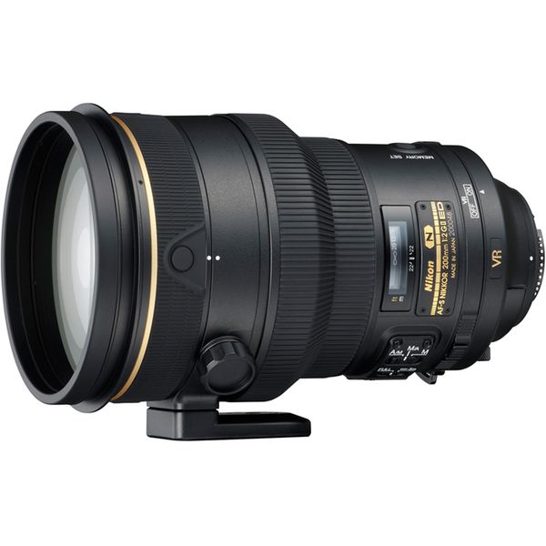 【中古】【１年引き請ける】【美品】Nikon AF-S NIKKOR 200粍 F2G ED VR II
