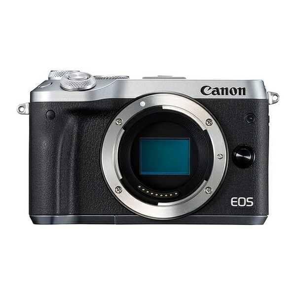 【中古】【１年保証】【美品】Canon EOS M6 ボディ EVFキット シルバー