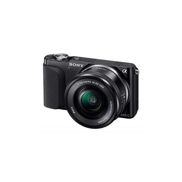 【中古】【１年引き請ける】【良品】SONY NEX-3N パワーズームレンズキット (PZ 16-50粍) 黒いこと [NEX-3NL]