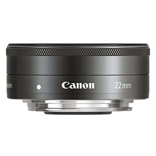 【中古】【１年引き受ける】【新品級】Canon EF-M 22粍 F2 STM 黒いこと