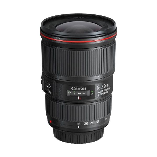 【中古】【１年引き請ける】【美品】Canon EF 16-35粍 F4L IS USM