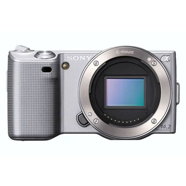 【中古】【1年保証】【美品】SONY NEX-5 ボディ シルバー