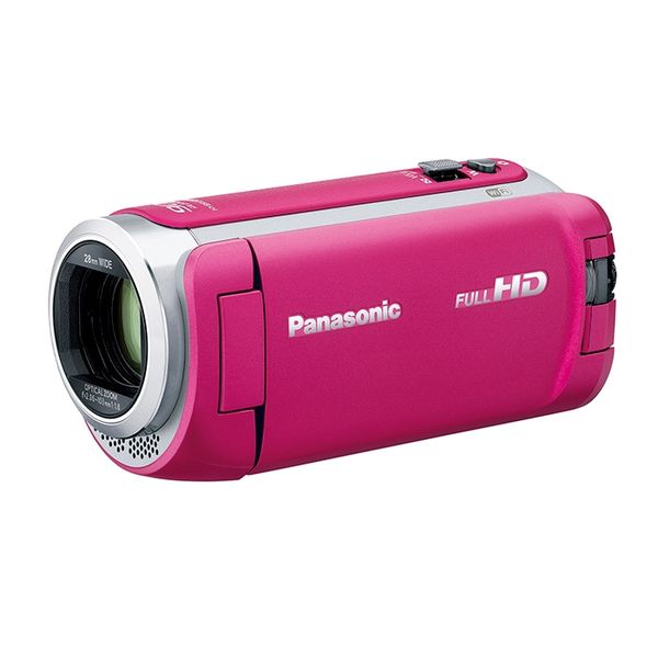 【中古】【1年保証】【美品】Panasonic HC-W590M ピンク