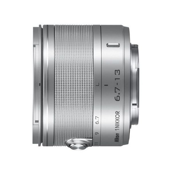 【中古】【１年保証】【美品】Nikon 1 VR 6.7-13mm F3.5-5.6 シルバー｜Premier Camera -プレミアカメラ-